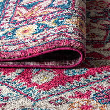 Kristina bohemian Flair Boho Vintage Medallion Area Rug